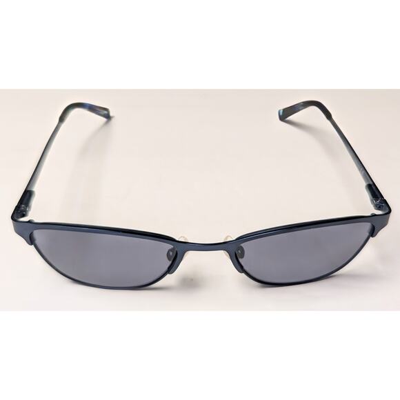 ED Ellen DeGeneres Eyeglasses FRAMES ONLY Womens Full Rim Sunglasses Navy Metal main image 9